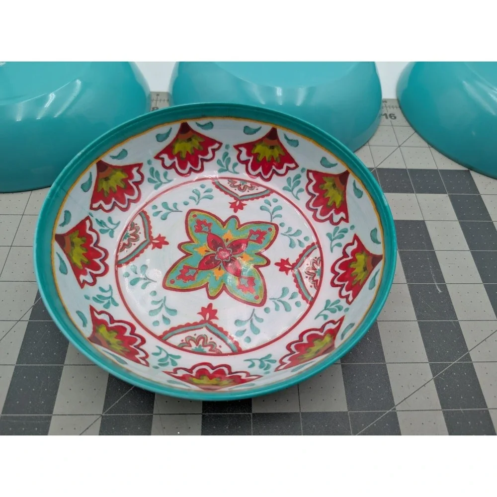 Melamine Cereal Soup Bowl‎ 7.5 Inch Lot of 7